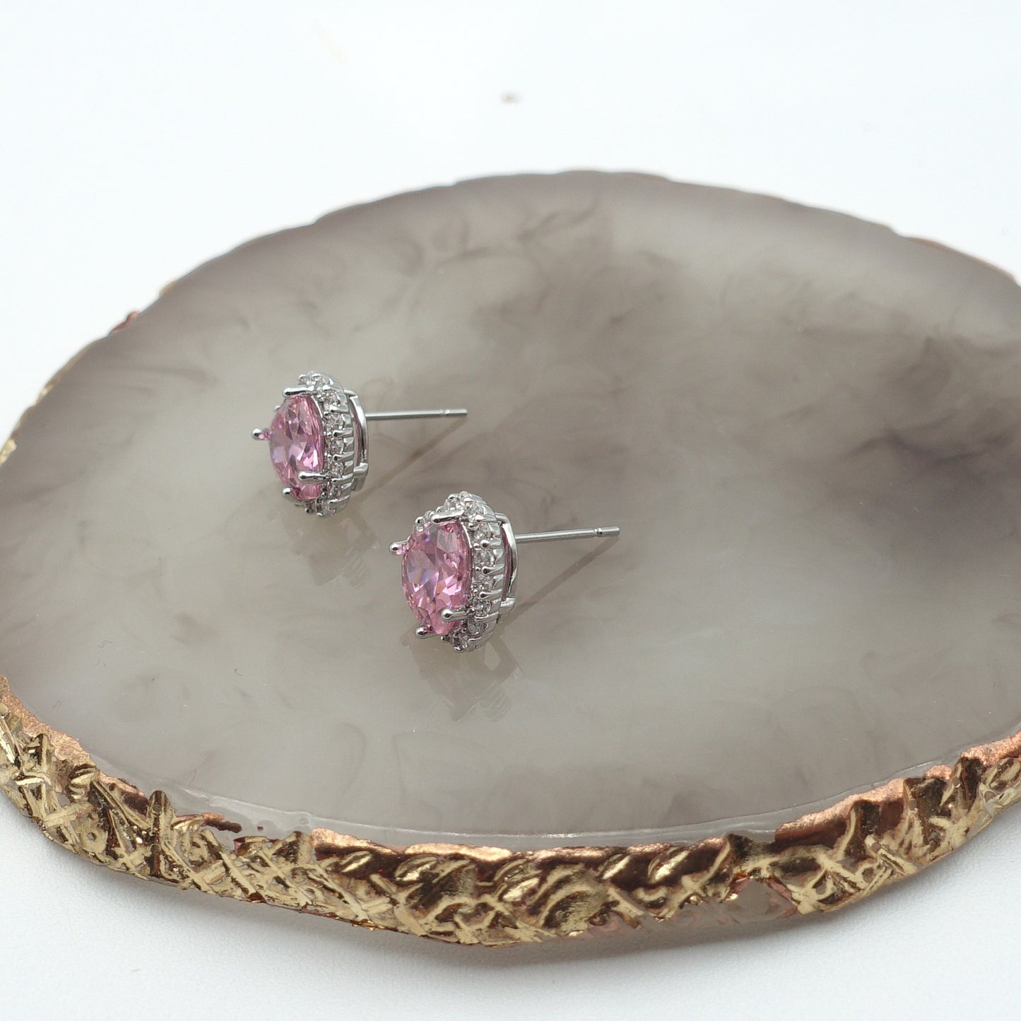 CHERIE - THE PINK DREAM BOX - SET  abbinato  Collier cubic zirconia forma di cuore