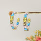 CHARIS big hoops - Orecchini a cerchio con Cubic Zirconia