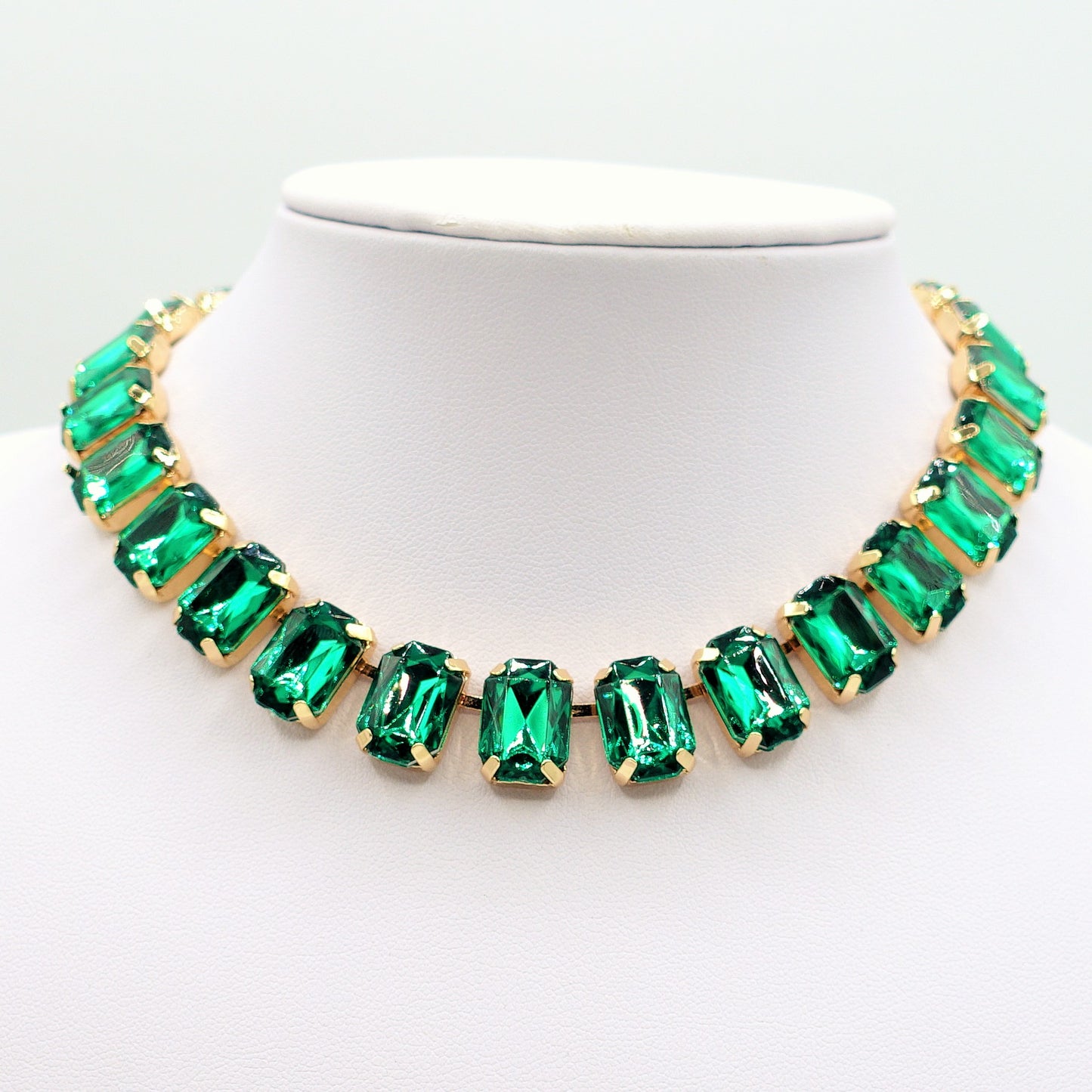 MARGOT choker con pietre sfaccettate - LUCE COLLECTION
