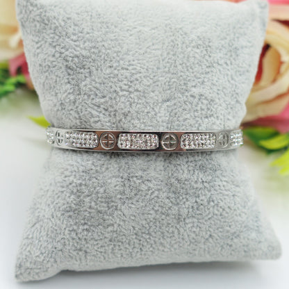 FLORENCE CRYSTAL ~ Bracciale in acciaio inossidabile