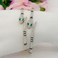 MEDEA~ Acciaio Inossidabile - Bracciale a serpente con cubic zirconia