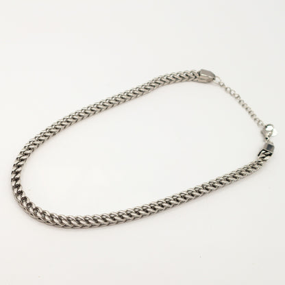 Collana catena INTRECCIO SQUARE uomo ACCIAIO