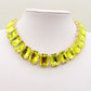 MARGOT collier con pietre sfaccettate - gold