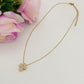 PHOEBE small - ACCIAIO INOSSIDABILE- Collana con pendente croce in cubic zirconia