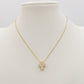 PHOEBE small - ACCIAIO INOSSIDABILE- Collana con pendente croce in cubic zirconia