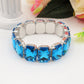 MARGOT - Bracciale Elasticizzato con pietre sfaccettate - LUCE COLLECTION