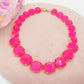 YVONNE - Big Stones - Collier con cristalli sfaccettati