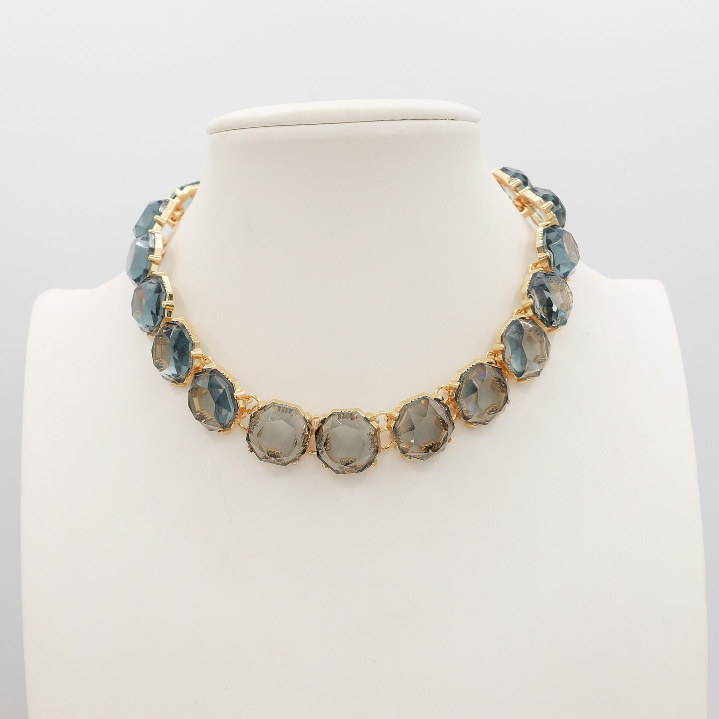 YVONNE - Collier con cristalli sfaccettat