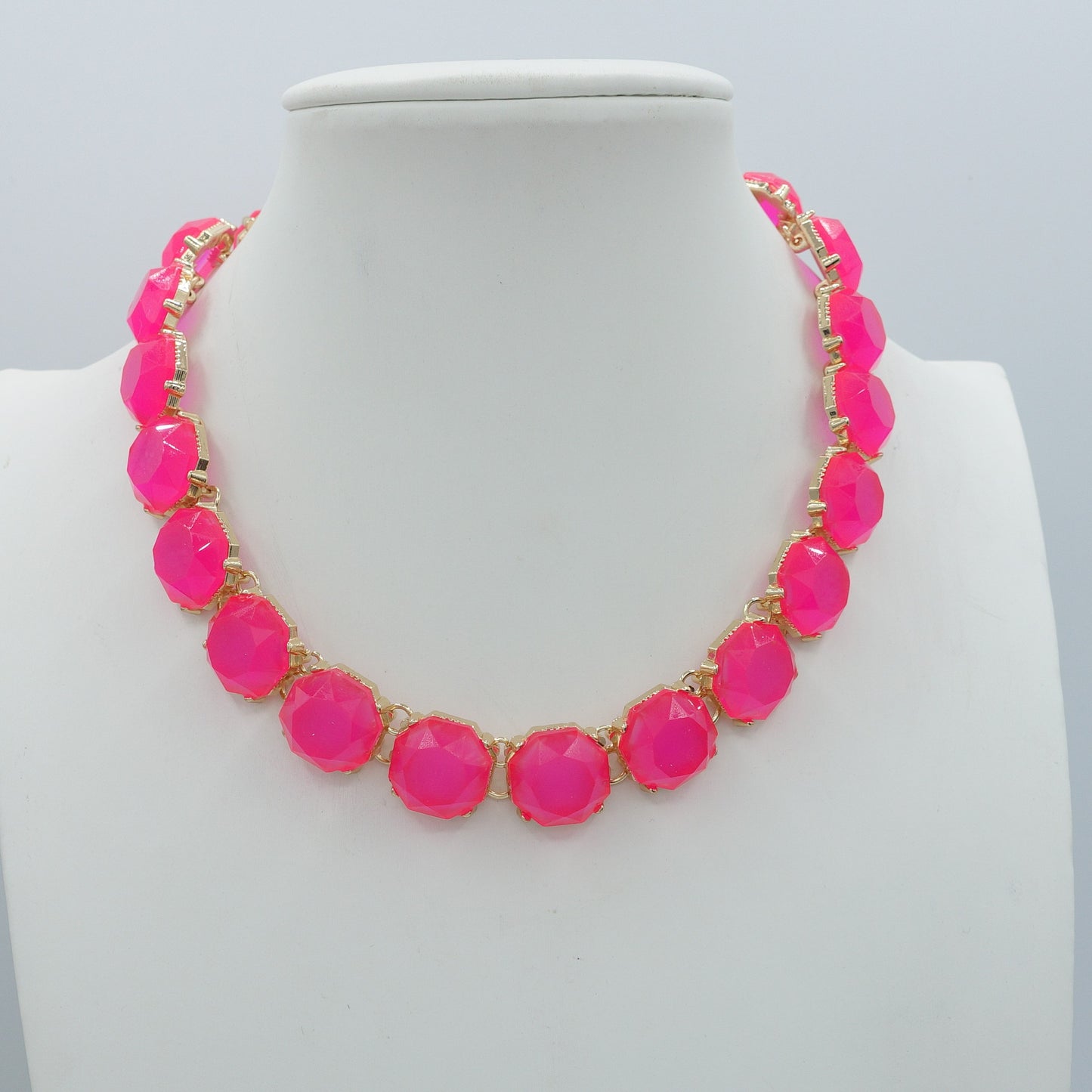 YVONNE - Collier con cristalli sfaccettat