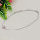 DIANA ~ CHUNKY- Collana Girocollo tennis con cuore in Cubic Zirconia