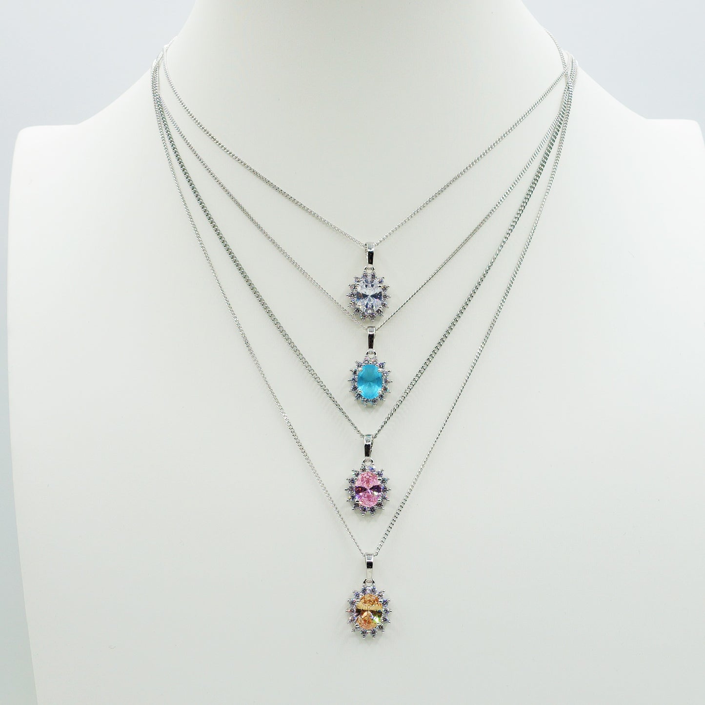 KATE - Collana con pendente cubic zirconia