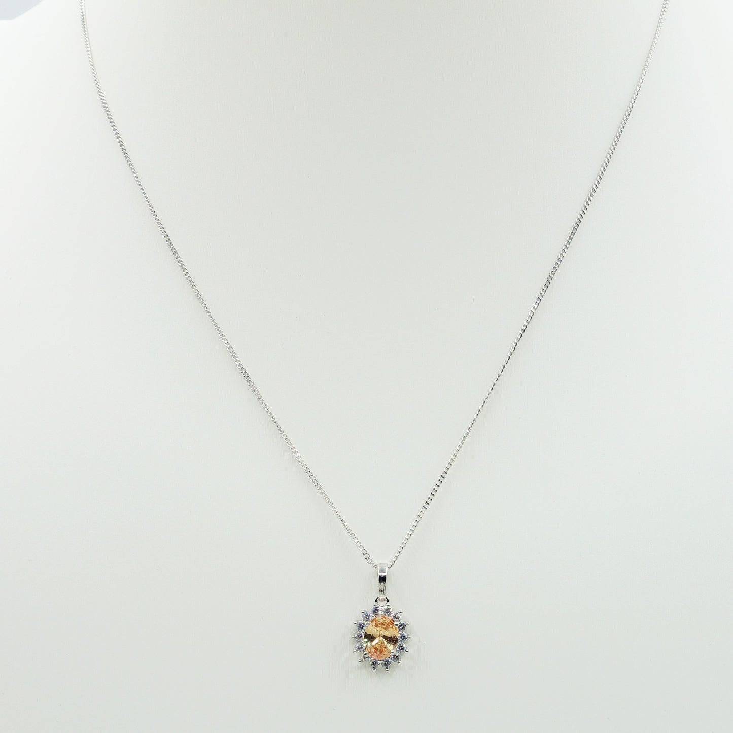 KATE - Collana con pendente cubic zirconia