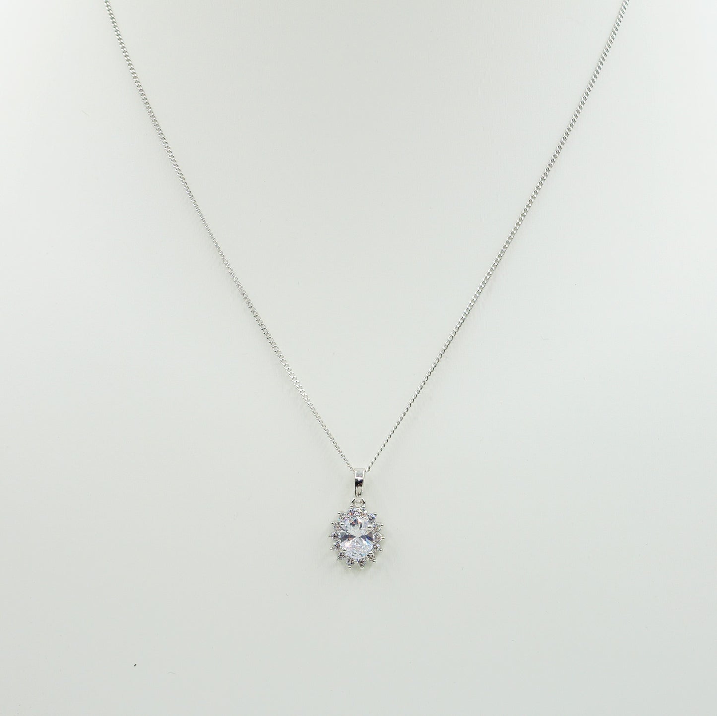 KATE - Collana con pendente cubic zirconia
