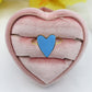 AMOUR ~ Anello SMALTATO regolabile ACCIAIO INOSSIDABILE