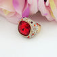 DIVA - Cocktail ring regolabile con cubic zirconia