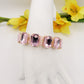 MARGOT PEARLS  -Bracciale Elasticizzato con perle e pietre sfaccettate - LUCE COLLECTION