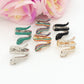 VIPER - Anello serpente regolabile con cubic zirconia