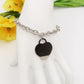OLIVIA ~ ACCIAIO INOSSIDABILE Bracciale con pendente cuore