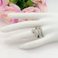 VIPER - Anello serpente regolabile con cubic zirconia