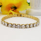 Melanie ~Bracciale tennis in Cubic Zirconia -ACCIAIO INOSSIDABILE