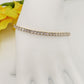 VEGAS SET - ACCIAIO INOSSIDABILE- SET choker e bracciale TENNIS in cubic zirconia