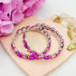 LUCE HEARTS - Big Hoops - Orecchini a cerchio con pietre sfaccettate