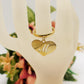 BIG HEART anello iniziali ~ Anello regolabile in ACCIAIO Inossidabile con ciondolo cuore