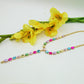 KELLY -COLLANA CRAVATTINA con pietre sfaccettate - LUCE COLLECTION