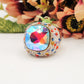 DIVA - Cocktail ring regolabile con cubic zirconia