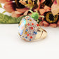 DIVA - Cocktail ring regolabile con cubic zirconia