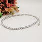 MELANIE 40 cm ~ Tennis girocollo 5mm  in ACCIAIO INOSSIDABILE con cubic zirconia