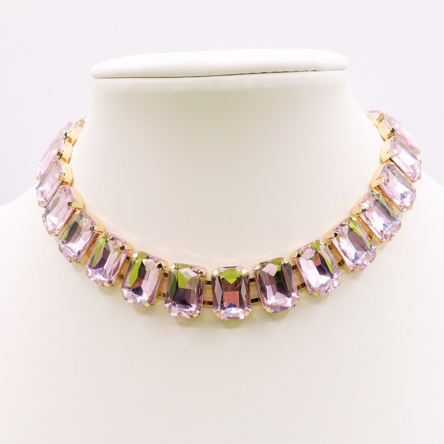 MARGOT choker con pietre sfaccettate - LUCE COLLECTION