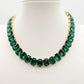 MARGOT  - ACCIAIO inossidabile- collier con pietre sfaccettate
