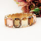 MARGOT new colours - Bracciale Elasticizzato con pietre sfaccettate