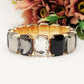 MARGOT new colours - Bracciale Elasticizzato con pietre sfaccettate