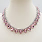 WENDY HEARTS - collier con pietre a CUORE sfaccettate e cubic zirconia
