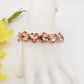 LUCE HEARTS Rose Gold SET -Collier orecchini e bracciale con pietre sfaccettate