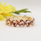 LUCE HEARTS Rose Gold SET -Collier orecchini e bracciale con pietre sfaccettate