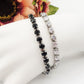 Melanie ~Bracciale tennis in Cubic Zirconia -ACCIAIO INOSSIDABILE