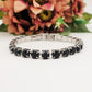 Melanie ~Bracciale tennis in Cubic Zirconia -ACCIAIO INOSSIDABILE