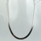 ELEONOR ~ choker in ACCIAIO INOSSIDABILE catena snake piatta