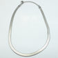 ELEONOR ~ choker in ACCIAIO INOSSIDABILE catena snake piatta