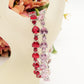 CHRISTELLE - bracciale tennis cuori alternati con cubic zirconia
