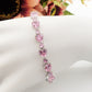 CHRISTELLE - bracciale tennis cuori alternati con cubic zirconia