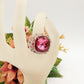 DIVA - Cocktail ring regolabile con cubic zirconia