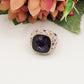 DIVA - Cocktail ring regolabile con cubic zirconia