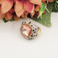DIVA - Cocktail ring regolabile con cubic zirconia