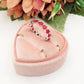 JENNY-Anello regolabile in Cubic Zirconia a forma di Cuore