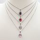 KATE - Collana con pendente cubic zirconia