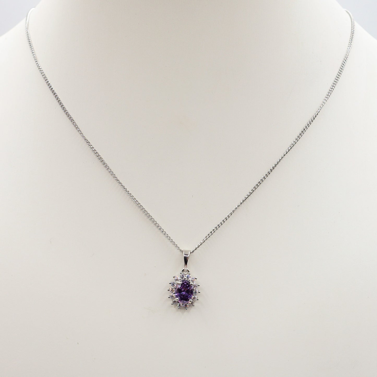KATE - Collana con pendente cubic zirconia